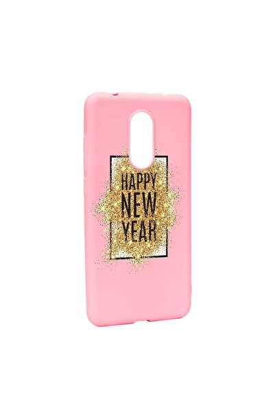 bestcase Husa de protectie Happy New Year pentru Xiaomi Redmi 5, rezistenta l...