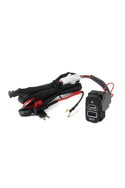 Choice black Car USB Charger PD Quick Charge QC3.0 Phone Charging Adapter Out...
