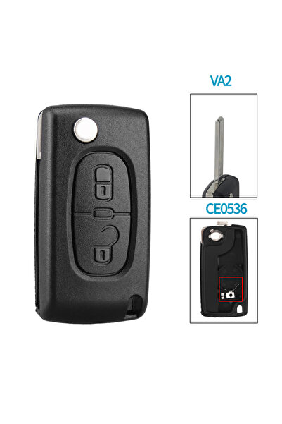Choice11 2BT VA2 CE0536 KEYYOU 10pcs Flip Folding Remote Car key Shell For pe...