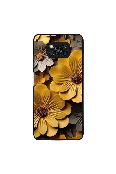 Sonique Θήκη 3D Flower Series για Xiaomi Poco X3 NFC / Poco X3 Pro Κίτρινο