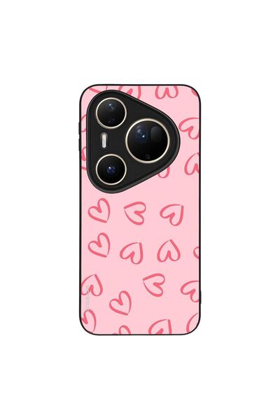 Sonique Θήκη Heart Series για Huawei Pura 80 Ultra Ροζ