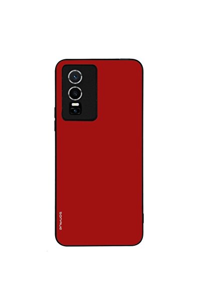 Sonique Θήκη ColorBloc Series για Vivo VIVO Y74s / VIVO Y76 5G Κόκκινο
