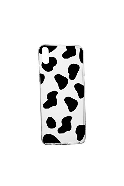 bestcase Husa Silicon Compatibila cu Xiaomi Redmi 9AT, Black Cow, rezistenta ...