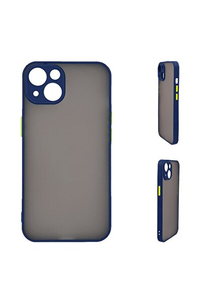 Sonique Θήκη Σιλικόνης Color Button Bumper Apple iPhone 15 Μπλέ
