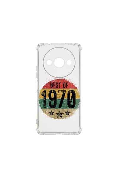 bestcase Θήκη για Xiaomi Redmi A3, Αντικραδασμική 1.5MM, Best Of 1970, Προστα...