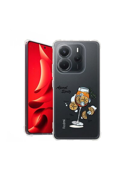 bestcase ¬Æ Husa pentru Xiaomi Redmi Note 14 4G, Anti Shock 1.5MM, Aperol Spr...