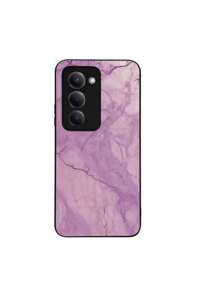 Sonique Θήκη Marble Series για Xiaomi Redmi 15 4G / Redmi 15 5G Βιολετί