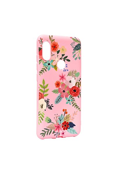 bestcase Калъф за Xiaomi Redmi Note 6 Pro, Цветя, Устойчив на износване, Прот...