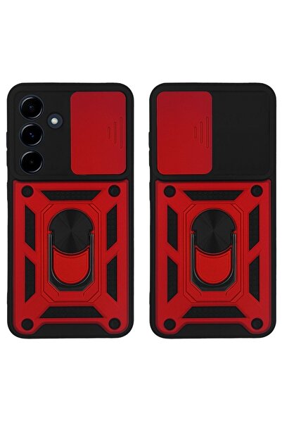 Sonique Θήκη Ring Armor CamPro για Samsung Galaxy A54 5G Κόκκινο