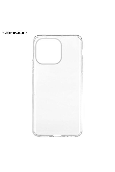 Sonique Θήκη Σιλικόνης Crystal Clear Apple (Big Hole) iPhone 13 Pro Διάφανο