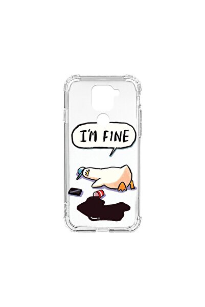 bestcase Противоударен калъф 1.5ММ, съвместим с Xiaomi Redmi Note 9 4G, Duck ...