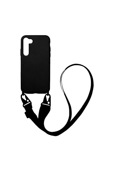 Sonique Θήκη Σιλικόνης με Strap CarryHang Samsung Galaxy S23 Plus Μαύρο
