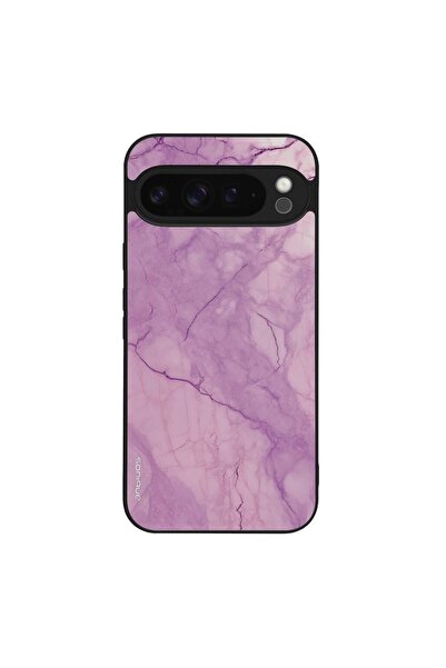 Sonique Θήκη Marble Series για Google Pixel 9 Pro XL 5G Βιολετί