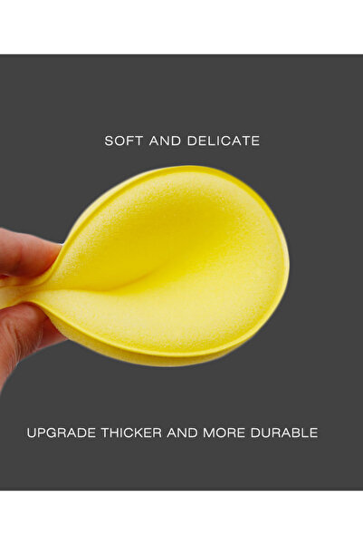 Choice 10pcs 10-20Pcs Car Waxing Polish Wax Foam Sponge Applicator Pads 10CM ...