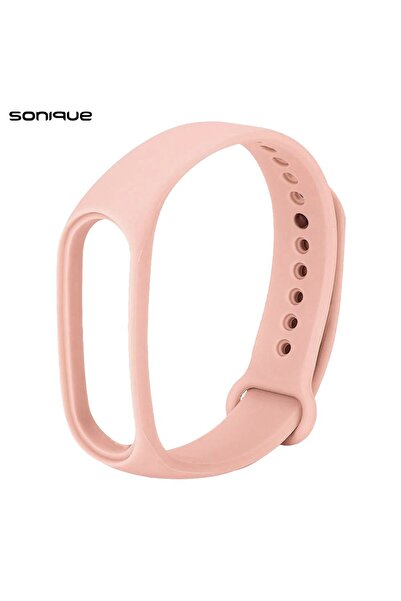 Sonique Λουράκι Σιλικόνης Color για Xiaomi Mi Band 5/6 Ροζ