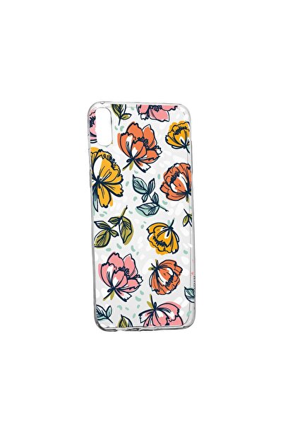 bestcase Husa Silicon Compatibila cu Xiaomi Redmi 9AT, Flowers - Pastel Color...