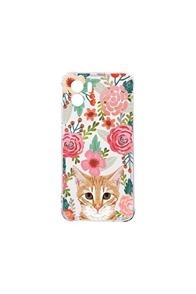 bestcase Αντικραδασμική Θήκη 1.5MM, Συμβατή με Xiaomi Redmi A2, Γάτα και Λουλ...