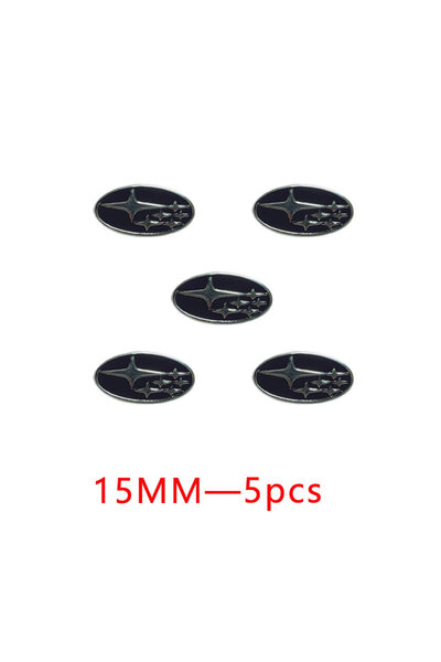 choice2 15mm-5pcs 15mm Car Key Badge Emblem Replacement Car Key Stickers For ...