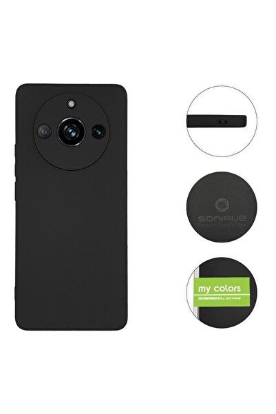 Sonique Θήκη Σιλικόνης My Colors Realme 11 Pro 5G / Realme 11 Pro Plus 5G Μαύρο