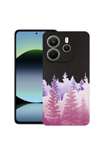 bestcase ¬Æ Husa pentru Xiaomi Redmi Note 14, Morning Lights In Forest, Slim ...