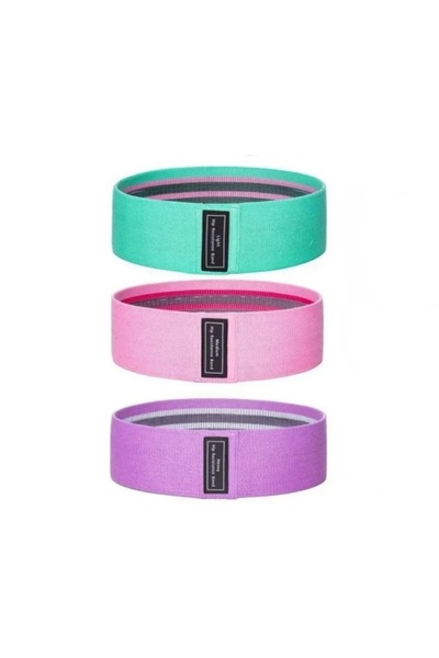 Choice5 MTD-Set-A Non-Slip Fabric Booty Bands Widen Resistance Bands for Hip ...