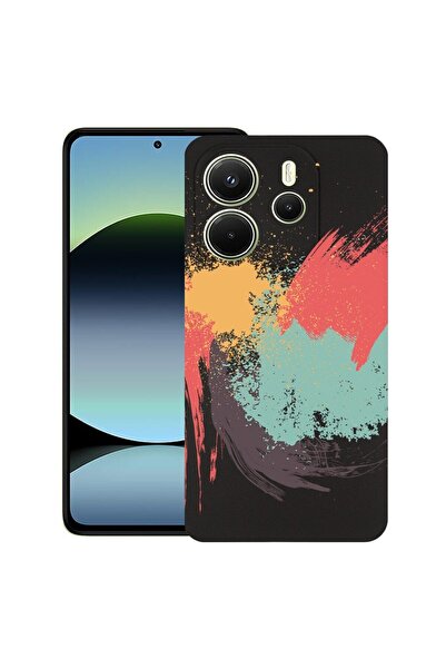 bestcase Калъф за Xiaomi Redmi Note 14, Pianting, Тънък силиконов 0.8ММ, Прот...