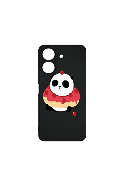 bestcase Λεπτή Θήκη Σιλικόνης 0.8MM, Συμβατή με Xiaomi Redmi 13C, Sweet Panda...