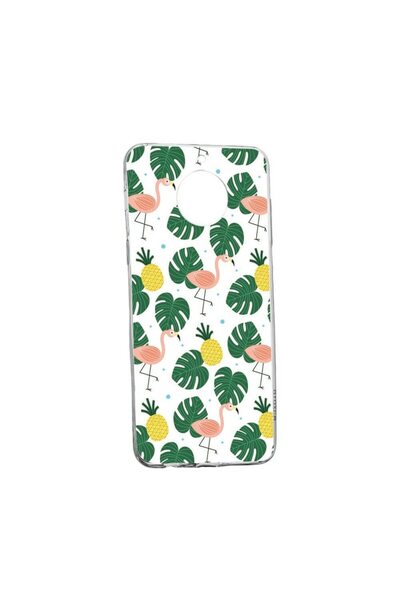 bestcase Θήκη σιλικόνης συμβατή με Xiaomi Redmi Note 9 Pro 5G, Τροπικό, ανθεκ...