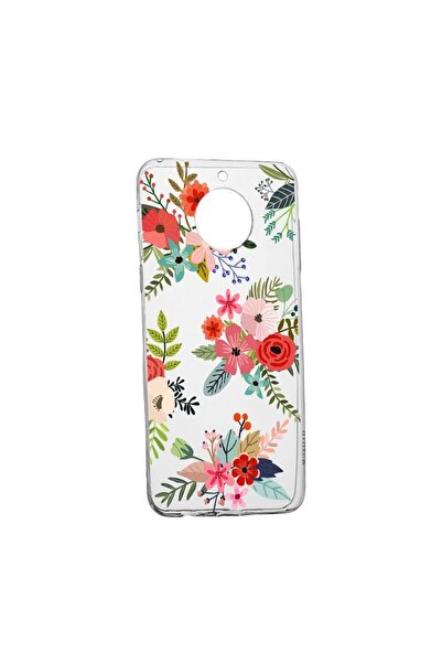 bestcase Husa Silicon Flowers, Compatibila cu Xiaomi Redmi Note 9 Pro 5G, rez...