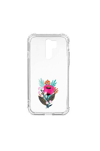 bestcase Husa Anti Shock Silicon Compatibila Cu Xiaomi Redmi 9, Flowers, Mili...