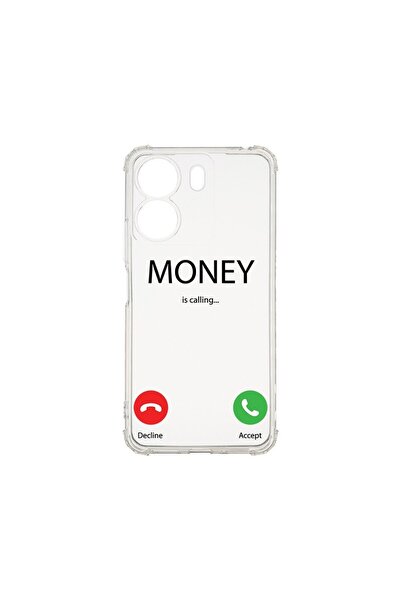 bestcase Противоударен калъф 1.5ММ, съвместим с Xiaomi Redmi 13C 4G, Money Is...