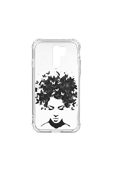 bestcase Husa Anti Shock Silicon Compatibila Cu Xiaomi Redmi 9, Woman BW, Mil...