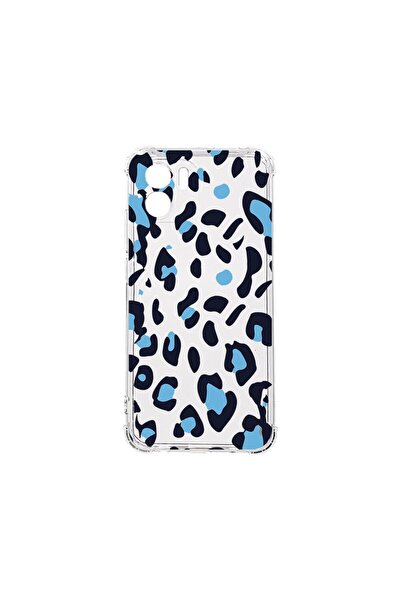 bestcase Противоударен калъф 1.5ММ, съвместим с Xiaomi Redmi A1, син леопардо...