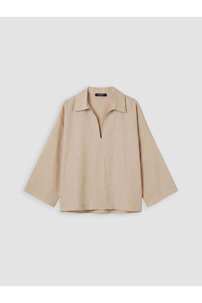 LC Waikiki Nevavm Muslin Women's Shirt with a Difference