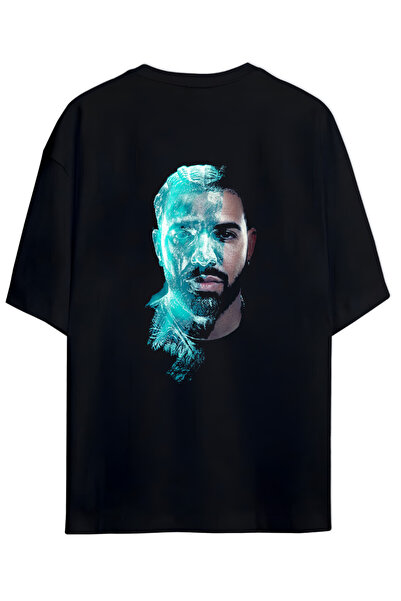 Grafftee Clothing تي شيرت دريك آيسمان بتصميم خاص مطبوع من القطن الفاخر للجنسين