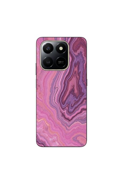 OEM Husa compatibila cu Honor 400 Smart Silicon Gel Tpu Model Pink Quartz Marble