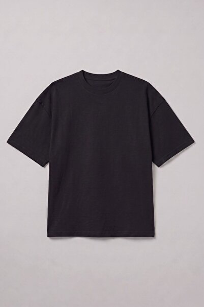 gothamvibes Boxy Ex Siyah Premium T-Shirt