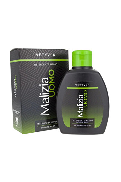 Malizia Sapun lichid intim pentru barbati Uomo Vetyver, 200ml