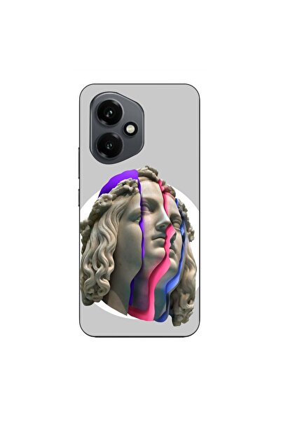 OEM Θήκη συμβατή με Honor 400, από σιλικόνη gel TPU, μοντέλο Neon Ruins