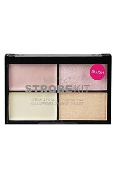 TECHNIC Strobe Kit - Blush | 4-Shade Highlighting & Blush Palette | Radiant G...