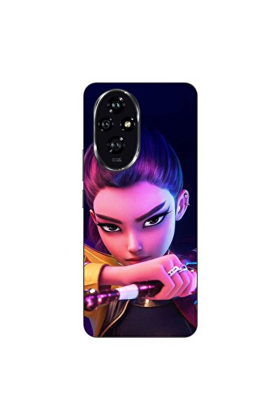 OEM Husa compatibila cu Honor 200 Silicon Gel Tpu Model KPop Demon Hunters Rumi