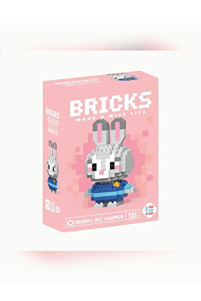 Bricks Juddy Hopps Mini Lego Figürü