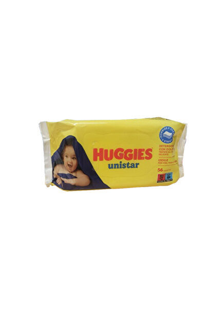 Huggies Wet wipes, Unistar, 56 pcs