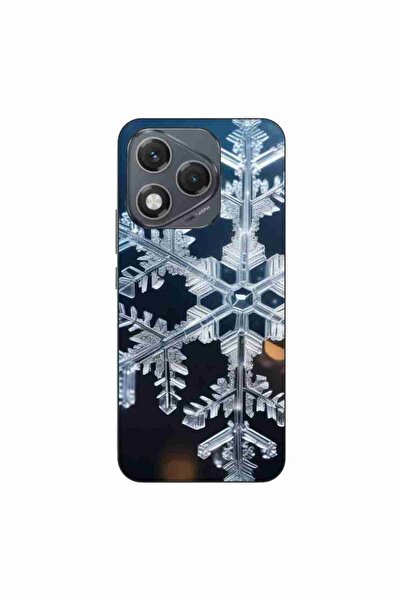 OEM Husa compatibila cu Honor 400 Lite Silicon Gel Tpu Model Big Snowflake
