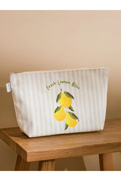 LC Waikiki Lemon Printed Women's Makeup Bag (S6)