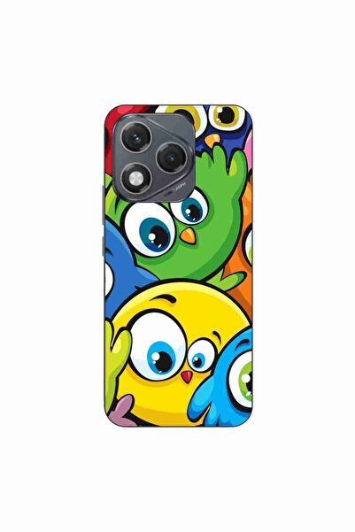 OEM Husa compatibila cu Honor 400 Lite Silicon Gel Tpu Model Bufnite Colorate
