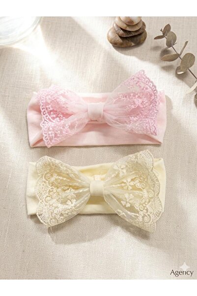 Bebila Baby Baby Girl Bandana Set of 2 Mevlütlük Photo Shoot Gift
