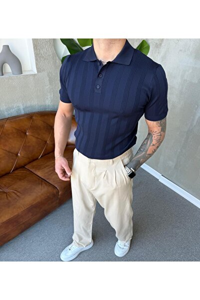 piedraman Üç Düğme Triko Sweatshirt