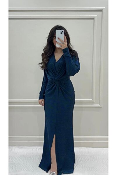 sacha فستان سهرة استرتش بلمعه