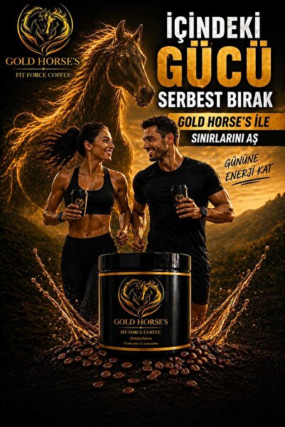 GOLD HORSES DETOKS KAHVE FİT FORCE COFFEE